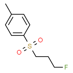 ChemSpider 2D Image | 1-[(3-Fluoropropyl)sulfonyl]-4-methylbenzene | C10H13FO2S