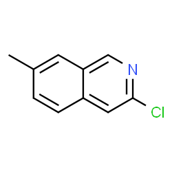 ChemSpider 2D Image | 3-Chloro-7-methylisoquinoline | C10H8ClN