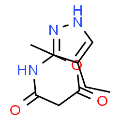 ChemSpider 2D Image | Methyl 3-[(4-ethyl-1H-pyrazol-3-yl)amino]-3-oxopropanoate | C9H13N3O3