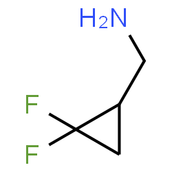 ChemSpider 2D Image | 1-(2,2-Difluorocyclopropyl)methanamine | C4H7F2N