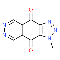ChemSpider 2D Image | 1-Methyl-1H-[1,2,3]triazolo[4,5-g]phthalazine-4,9-dione | C9H5N5O2