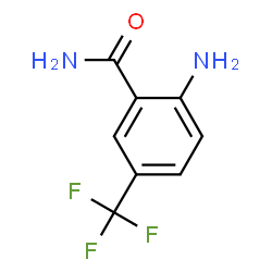 ChemSpider 2D Image | 2-Amino-5-(trifluoromethyl)benzamide | C8H7F3N2O