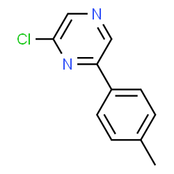 ChemSpider 2D Image | 2-Chloro-6-(p-tolyl)pyrazine | C11H9ClN2