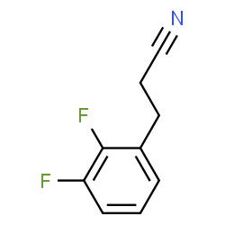 ChemSpider 2D Image | 3-(2,3-Difluorophenyl)propanenitrile | C9H7F2N