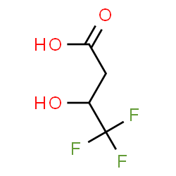 ChemSpider 2D Image | 4,4,4-Trifluoro-3-hydroxybutanoic acid | C4H5F3O3