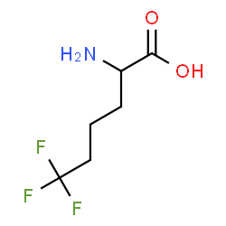 ChemSpider 2D Image | 6,6,6-Trifluoronorleucine | C6H10F3NO2