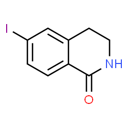 ChemSpider 2D Image | 6-Iodo-3,4-dihydro-1(2H)-isoquinolinone | C9H8INO