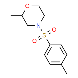 ChemSpider 2D Image | 2-Methyl-4-tosylmorpholine | C12H17NO3S