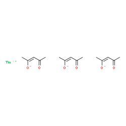 ChemSpider 2D Image | Thulium acetylacetonate | C15H21O6Tm