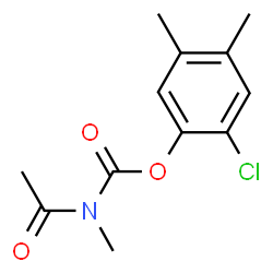 ChemSpider 2D Image | 2-Chloro-4,5-dimethylphenyl acetylmethylcarbamate | C12H14ClNO3