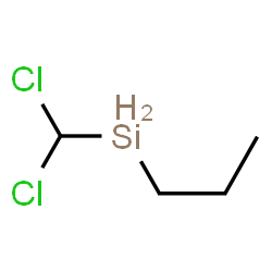 ChemSpider 2D Image | (Dichloromethyl)(propyl)silane | C4H10Cl2Si