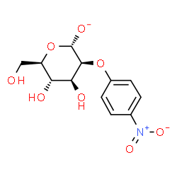 ChemSpider 2D Image | 4-Nitrophenyl-alpha-D-mannopyranoside | C12H14NO8