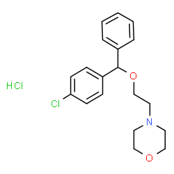 ChemSpider 2D Image | Difencloxazine hydrochloride | C19H23Cl2NO2