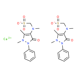 ChemSpider 2D Image | METAMIZOLE CALCIUM | C26H32CaN6O8S2