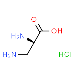 ChemSpider 2D Image | 3-Amino-L-alanine hydrochloride | C3H9ClN2O2