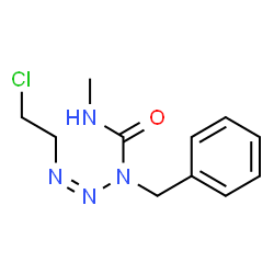 ChemSpider 2D Image | 1-(2-chloroethyl)-3-benzyl-3-(methylcarbamoyl)triazene | C11H15ClN4O