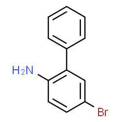 ChemSpider 2D Image | 5-Bromo-2-biphenylamine | C12H10BrN