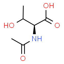 ChemSpider 2D Image | N-Acetyl-L-threonine | C6H11NO4