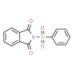 ChemSpider 2D Image | 2-(Phenylsulfonyl)-1H-isoindole-1,3(2H)-dione | C14H9NO4S