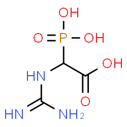ChemSpider 2D Image | phosphoguanidinoacetic acid | C3H8N3O5P