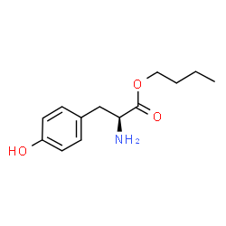 ChemSpider 2D Image | Butyl L-tyrosinate | C13H19NO3