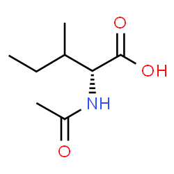 ChemSpider 2D Image | N-Acetyl-D-isoleucine | C8H15NO3