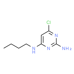 ChemSpider 2D Image | n4-butyl-6-chloropyrimidine-2,4-diamine | C8H13ClN4