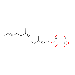 ChemSpider 2D Image | Farnesol pyrophosphate | C15H25O7P2