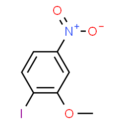 ChemSpider 2D Image | 2-Iodo-5-nitroanisole | C7H6INO3