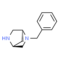 ChemSpider 2D Image | (1S,4S)-2-Benzyl-2,5-diazabicyclo[2.2.1]heptane | C12H16N2