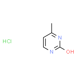 ChemSpider 2D Image | 2PYRIMIDONE4methyl hydrochloride | C5H7ClN2O