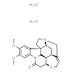 ChemSpider 2D Image | (8xi)-2,3-Dimethoxystrychnidin-10-one dihydrate | C23H30N2O6