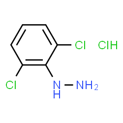 ChemSpider 2D Image | 2,6-DichlorophenylHydrazineHCl | C6H7Cl3N2