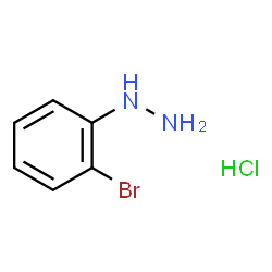 ChemSpider 2D Image | 2-Bromophenylhydrazine hydrochloride | C6H8BrClN2