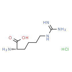 ChemSpider 2D Image | L-Homoarginine Hydrochloride | C7H17ClN4O2