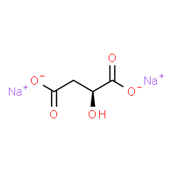 ChemSpider 2D Image | disodium (S)-malate | C4H4Na2O5