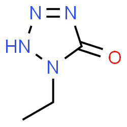 ChemSpider 2D Image | 1-Ethyltetrazolinone | C3H6N4O