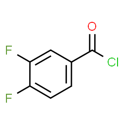 ChemSpider 2D Image | 3,4-Difluorobenzoyl chloride | C7H3ClF2O