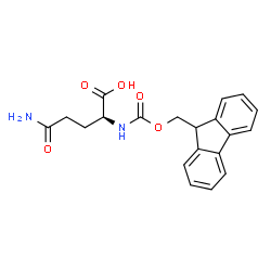 ChemSpider 2D Image | FMOC-GLN-OH | C20H20N2O5