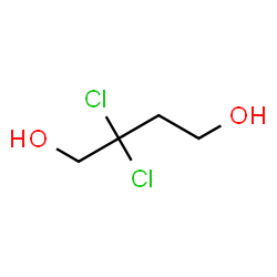 ChemSpider 2D Image | 2,2-Dichloro-1,4-butanediol | C4H8Cl2O2