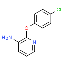 ChemSpider 2D Image | 2-(4-Chlorophenoxy)-3-pyridinamine | C11H9ClN2O