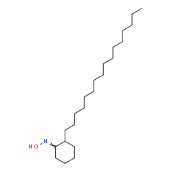 ChemSpider 2D Image | 2-Hexadecyl-N-hydroxycyclohexanimine | C22H43NO