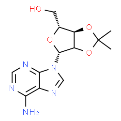 ChemSpider 2D Image | (2xi)-2',3'-O-Isopropylideneadenosine | C13H17N5O4