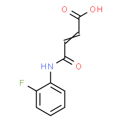 ChemSpider 2D Image | 4-[(2-Fluorophenyl)amino]-4-oxo-2-butenoic acid | C10H8FNO3