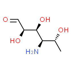 ChemSpider 2D Image | 4-amino-4,6-dideoxyglucose | C6H13NO4