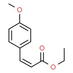 ChemSpider 2D Image | Ethyl p-methoxy-cis-cinnamate | C12H14O3