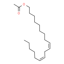 ChemSpider 2D Image | LINOLEYL ACETATE | C20H36O2