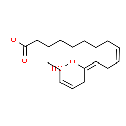 ChemSpider 2D Image | 13-(S)-Hydroperoxylinolenic acid | C18H30O4