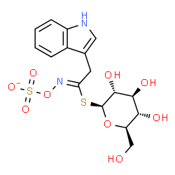 ChemSpider 2D图像|葡萄糖糖苷| C16H19N2O9S2