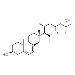 ChemSpider 2D Image | 23,25-Dihydroxycholecalciferol | C27H44O3